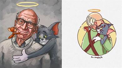 貫穿整個童年！15張感人插圖致敬去世的《貓和老鼠》之父：謝謝你，吉恩·戴奇